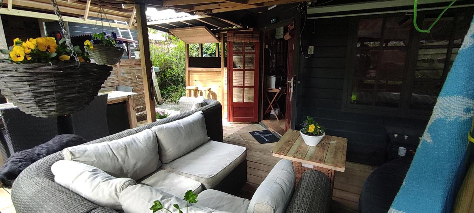 "Tempat Senang" Chalet On The Beautiful Veluwe With Airco Sauna Bbq Jacuzzi Beamer And Dog Putten Exteriör bild