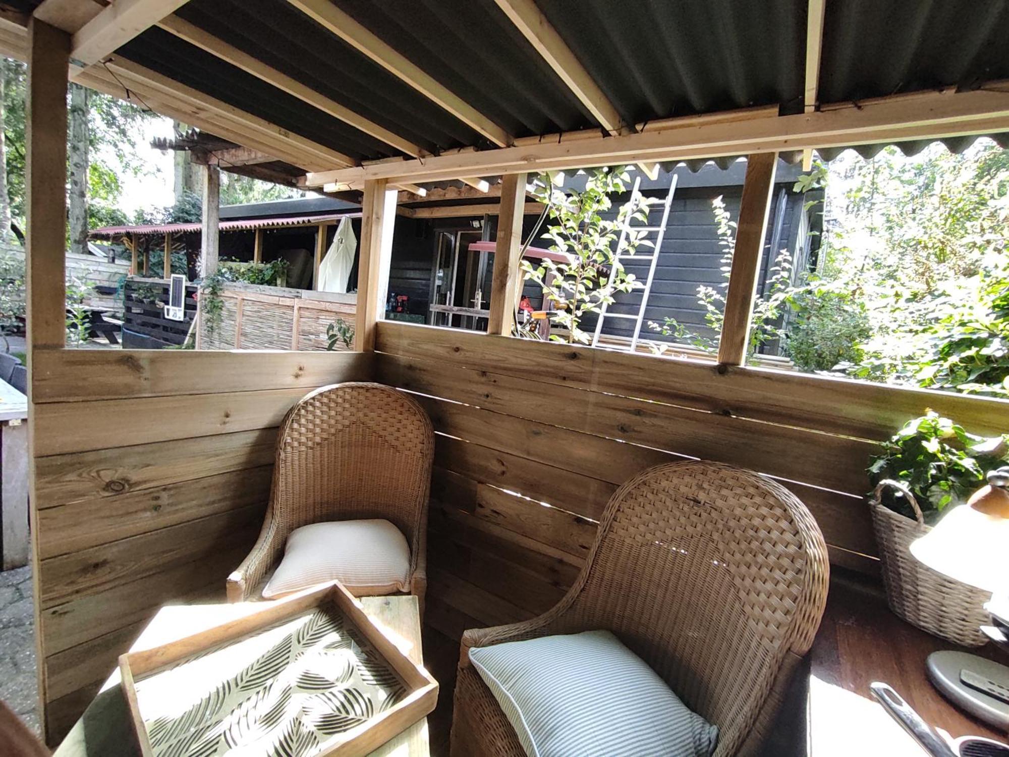 "Tempat Senang" Chalet On The Beautiful Veluwe With Airco Sauna Bbq Jacuzzi Beamer And Dog Putten Exteriör bild