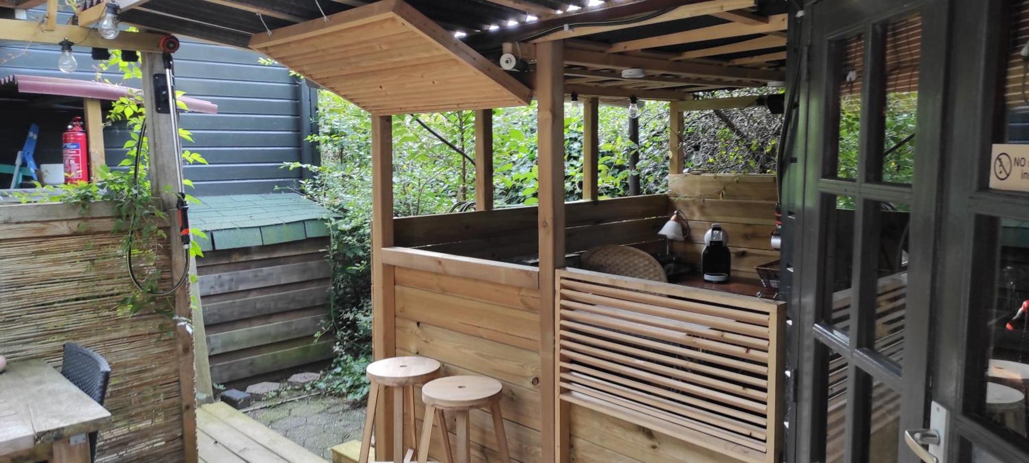 "Tempat Senang" Chalet On The Beautiful Veluwe With Airco Sauna Bbq Jacuzzi Beamer And Dog Putten Exteriör bild